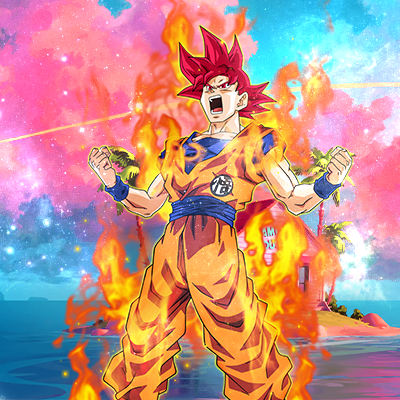 Goku Super Saiyan God